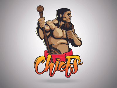 Super9 - Chiefs authenticbrownie design graphic design logo logodesign rugby