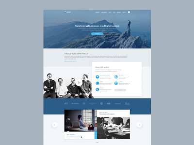 A Tech Company ui ux web