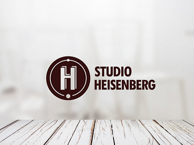 LOGO DESIGN//STUDIO HEISENBERG abstract architecture brand branding cgi clean color design geometry icon logo logotype minimal shape studio texture typography vector wood