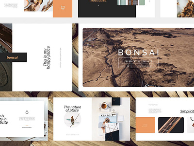 Bonsai PowerPoint Template bonsai bonsai powerpoint template business clean company creative elegant marketing minimal modern planner powerpoint powerpoint presentation powerpoint template presentation professional simple template templates