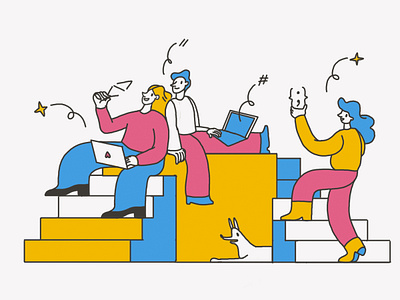 Rejected sketch for Beetroot website main page coding design illustration landing page sketch team web