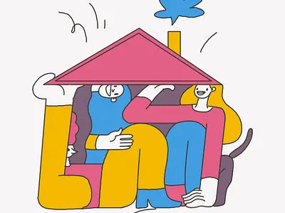 Another one rejected sketch for Beetroot website main page company branding friends illustration landing team web