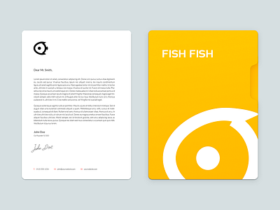 Fish Fish file fish fish logo