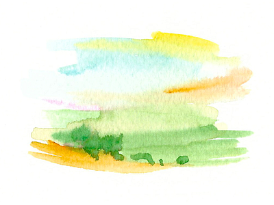 Watercolor Landscape abstract amanda gomes landscape painted landscape painting watercolor watercolor landscape watercolor painting