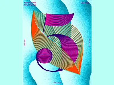 June 5 2018 a poster every day blend tool color colors design gradient graphic graphic design illustrator photoshop poster poster challenge