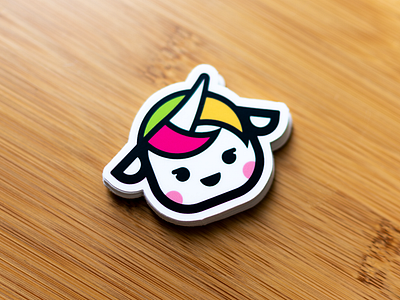 Unicorn Sticker by Cocorino branding character design cocorino design cocorino stickers cocorino unicorn cute characters design design google logo icon icon designer illustration illustration logo design illustrator kawaii design logo design love character snapchat logo stickermule stickers ui unicorn logo