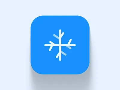 Daily UI #05 - Weather App Icon adaptive daily dailyui dailyui005 design dynamic icon interface ios minimal mobile ui uiux weather