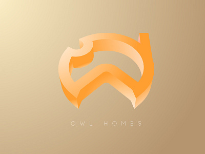 Owl Homes branding business design icon illustration illustrator cc logo typography ui web