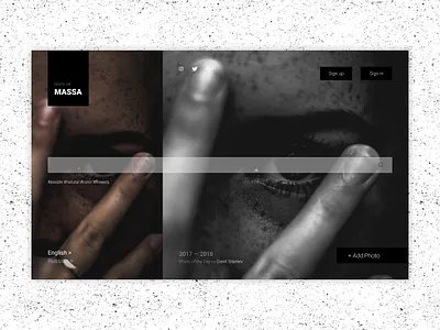 prototype of the main page app clean design graphic icon ios lettering minimal type typography ui ui ux ui ux design ux vector web website