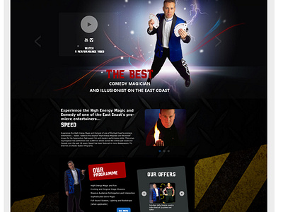 Speed magician web site proposal design ux design webdesign