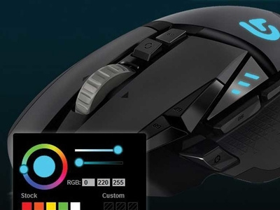 Logitech G502 Spectrum Review 3d adobe illustrator design vector illustration