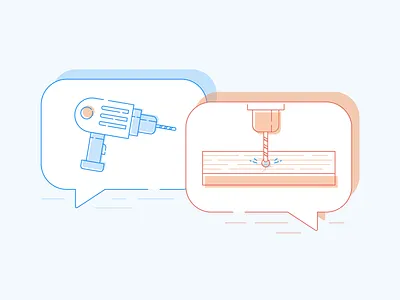 Drilling abstract blog drill drilling hole illustration illustrator timber