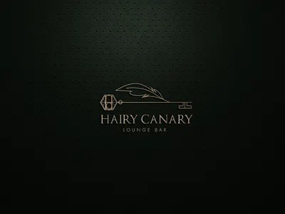 HAIRY CANARY LOGO DESIGN brand branding design identity logo luxury brand vector