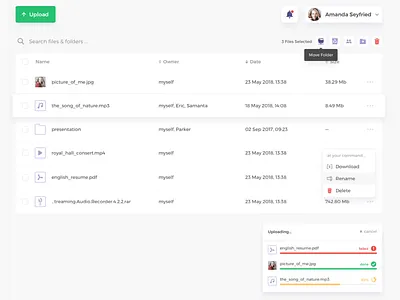 File Cloud & Uploader cloud file file manager server storage uploader