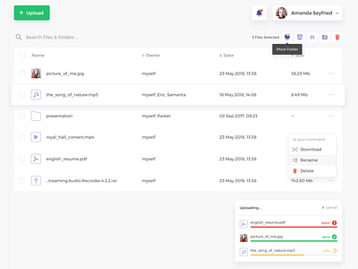 File Cloud & Uploader cloud file file manager server storage uploader