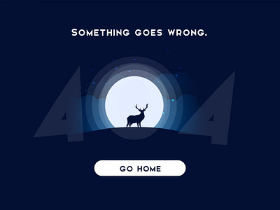 404page. DailyUI 8 animals dailyui flat illustration