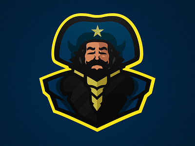 Pirate Captain branding debut design illustration illustrator joshuacreatives logo mascot mascot logo vector