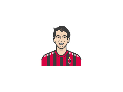 K is for Kaka (Calciatori dalla A alla Z) app book book art branding design editorial editorial art editorial design flat graphicdesign icon illustration logo typography ui ux vector