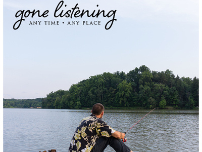 Magazine Ad ad advertisement creative editing fishing kickstarter listening magazine nature peace print product radio serenity