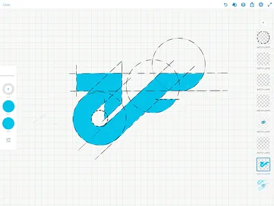 Logo Sketch adobe adobe sketch art brand brand identity branding drawing graphic design ipad pro logo sketch