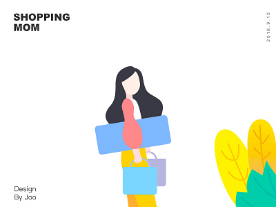 Shopping illustration