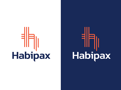 Habipax Logo Design cords h initial line style logo manufacturer nz thread weave woven