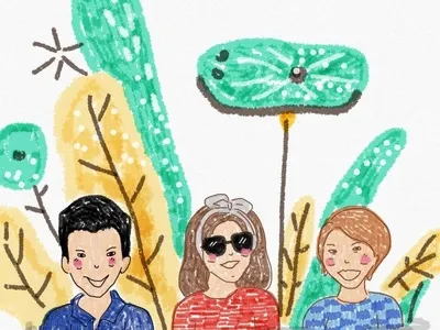 Summer is coming art colorful sketch summer