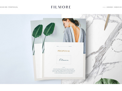 Filmore Fashion Proposal branding branding brochure brochure business business catalogue catalogue clean clean design design editorial editorial elegant elegant fashion fashion indesign indesign lookbook lookbook magazine magazine modern modern portfolio portfolio proposal proposal studio studio template template