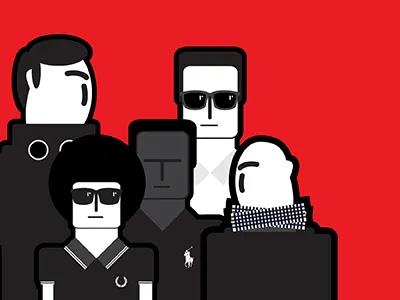 Red Crew cp company fred perry illustration ralph lauren