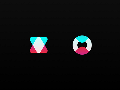 Icon Exploration aid branding gradient icon logo symbol
