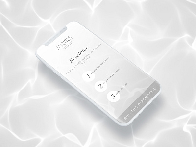 Revelator for Clinique La Prairie animation clean laravel logo responsive spa typography ui ux vector vuejs webdeisgn website