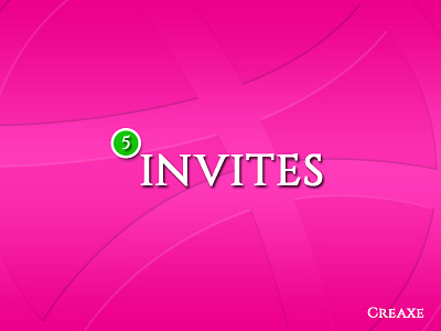 5 invites for U! 5 invites for u draft invites dribbble dribbble invites illustration illustration art invites