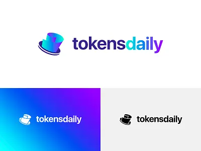 tokensdaily — logo bitcoin crypto logo news token