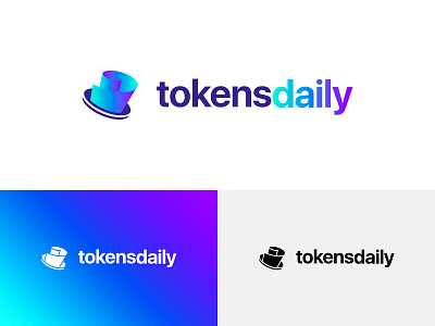 tokensdaily — logo bitcoin crypto logo news token