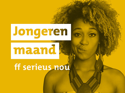 Bieb Banners Jongerenmaand banner design