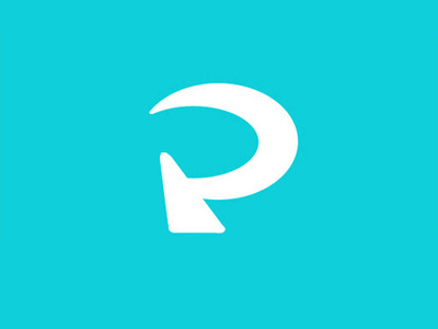 P branding logo p