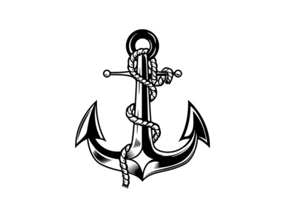 Anchor anchor anchor tattoo logodesign nautical vector