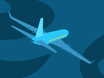 Bank Review Illustration Series | IX airplane article bank banking credit credit card design editorial editorial design finance flat design flying gobankingrates illustration jetblue losangeles plane review