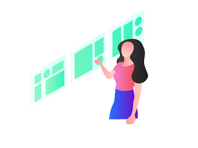 Onboarding Illustrations WIP illustration kanban onboarding