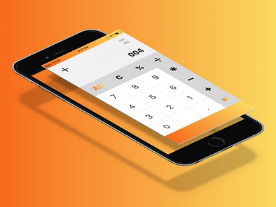 Daily UI 004 Calculator dailyui dailyui004 dailyuichallenge sketchapp