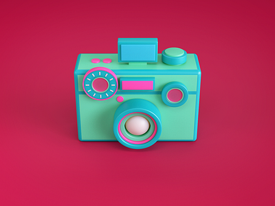 Cute Camera_04 camera camera icon camera logo cute cute camera design logo toy