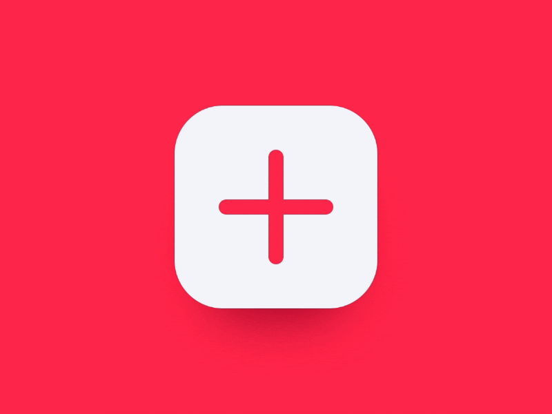 Icon Transitions animation arrow flinto hamburger icon icon animation icons menu plus red transition