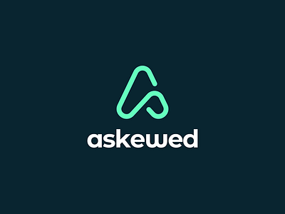 Askewed branding clean design dribbble icon illustration letter letters logo minimal monogram simple type typography vector