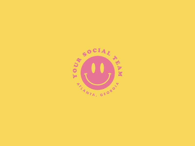 Get Happy atlanta branding branding design california color gif happy icon illustration logo playful retro smile smiley face social team type vintage