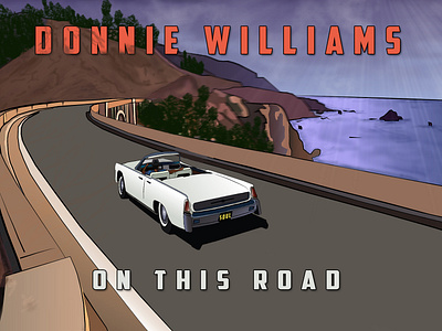 On This Road concept art cover artwork digital painting illustration vector artwork
