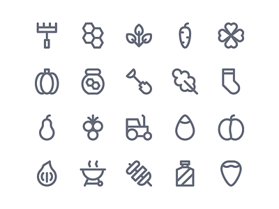 Fun Outdoor Icons button icon icon pack icon set iconography icons sign symbol system icon ui ux