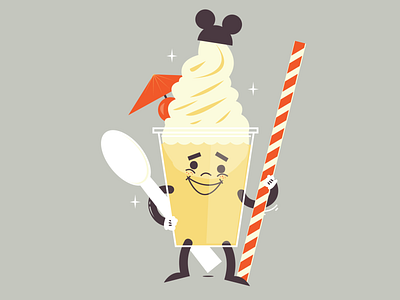 Dole Whip disney disney art disney world disneyland pineapple