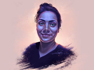 :) digital painting illustration