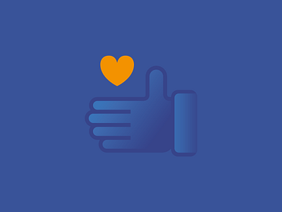 Hello Dribbble! hand heart hello hello dribbble icon illustration love svg ui web