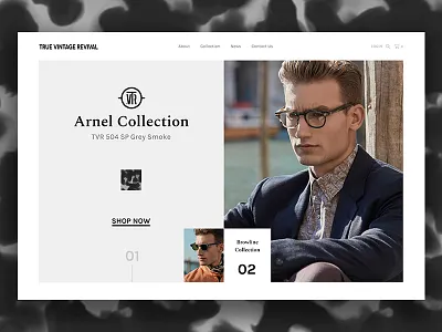 True Vintage Revival, TVR® eyewear glasses minimalist specs vintage